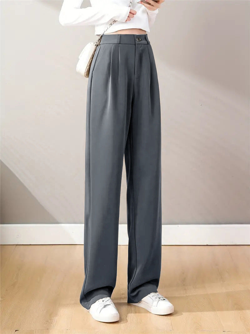 Variant image for Snygga Byxor Dam Långa Casual Polyester Medelmidja-11