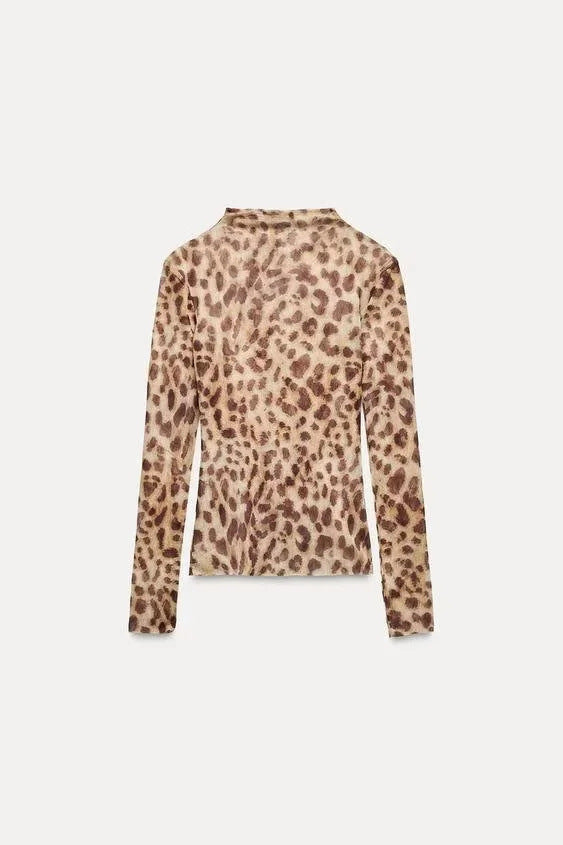 Dam Top Batikmönster Hållbart Material 9