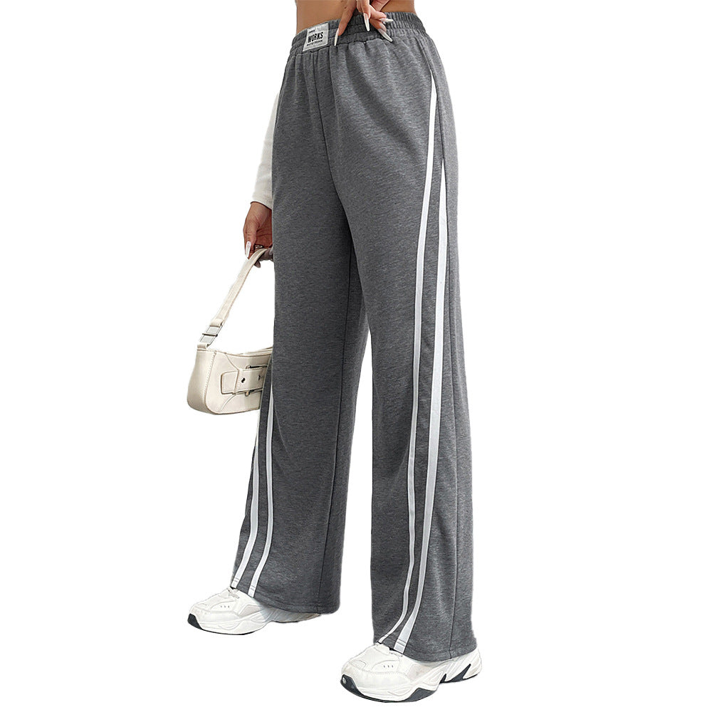 Dam Joggingbyxor Bred Ben Design Mjukt Andningsbart Tyg 6