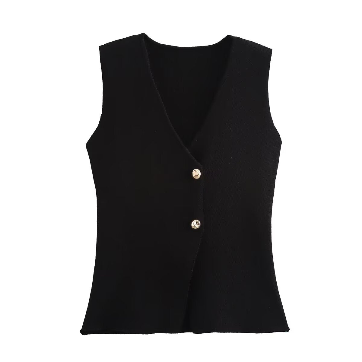Variant image for Dam V-ringad Väster Set med Plisserad Kjol i Polyester för Sommarens Mode-16