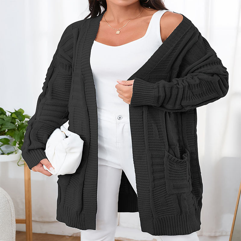 Variant image for Dam Cardigan Slim Fit V-neck Mid-Length Mjuk Tyg-9