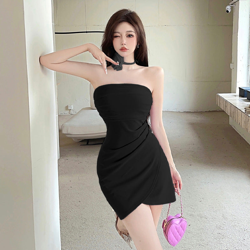 Variant image for Damklänning Off-Shoulder Mini Bodycon Polyester-4