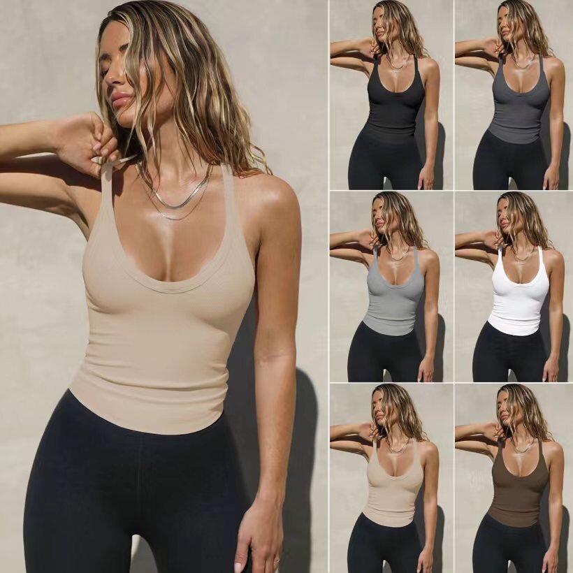 Damunderkläder Set Monokrom Spandex Topp för Snygga Underkläder Dam-2
