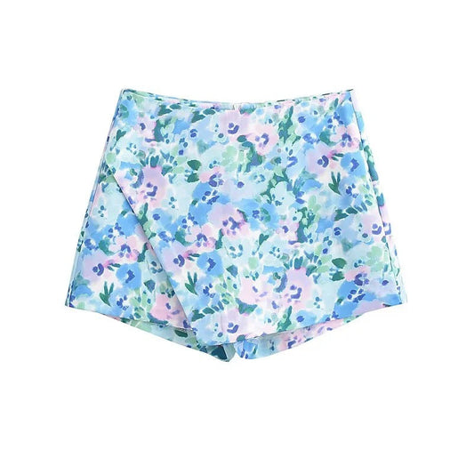 Kvinnor Bikini Shorts Rufsade Stretchmaterial 1