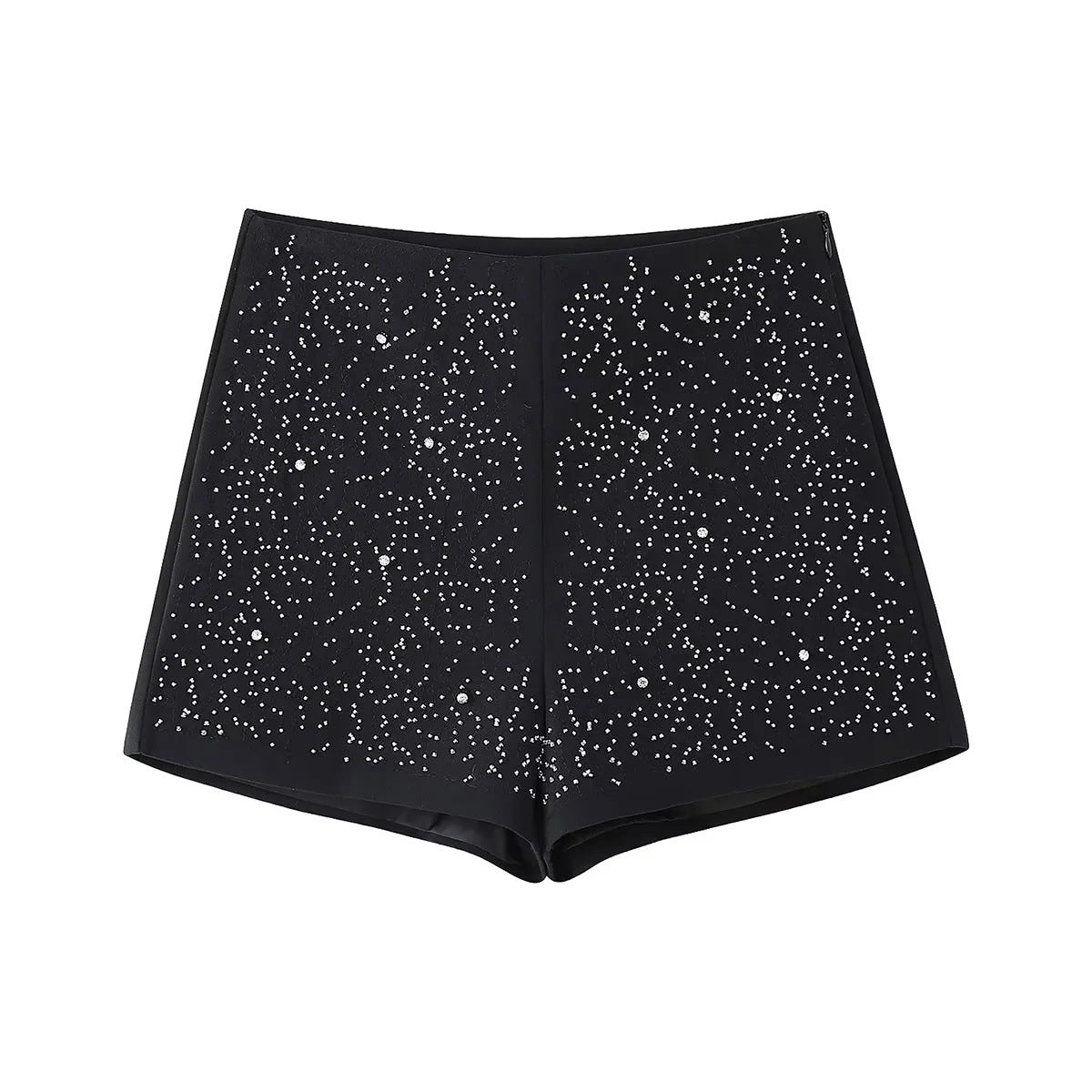 Dam Glittrande Shorts Paljetter Lätt Material 1