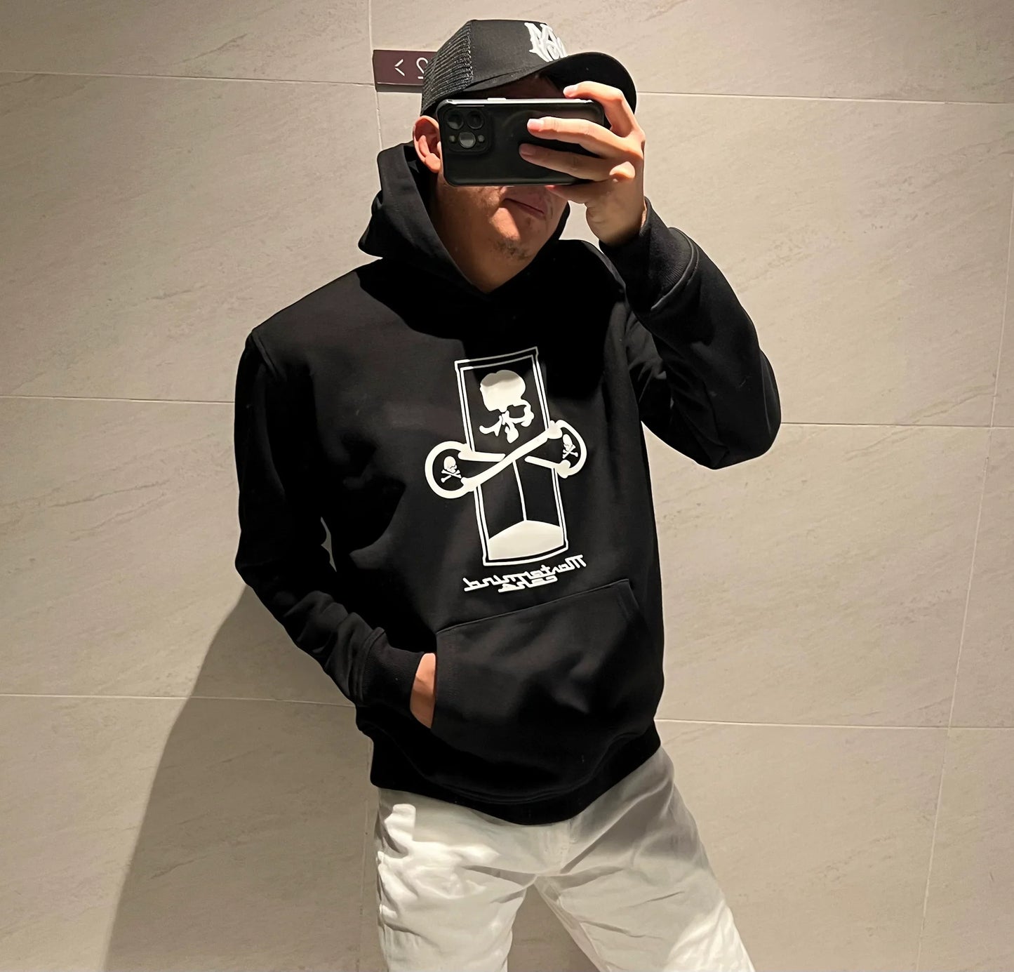 Variant image for Herrar Hoodie Långärmad Förtjockad Bomull-6
