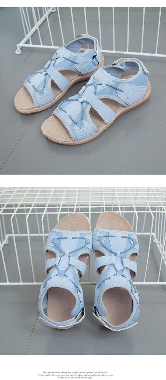 Dam Sandaler Romersk Stil Textil för Sköna Dagar-1