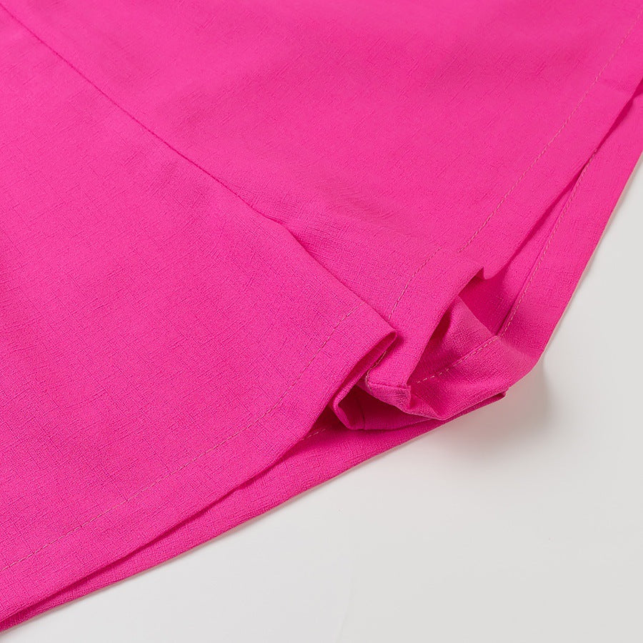 Dam Jumpsuit Med Lekfull Bakre Halsringning Andningsbart Material 4