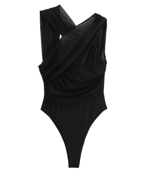 Kvinnors Badbärare Wrap-Design Mjuk Stretch 10