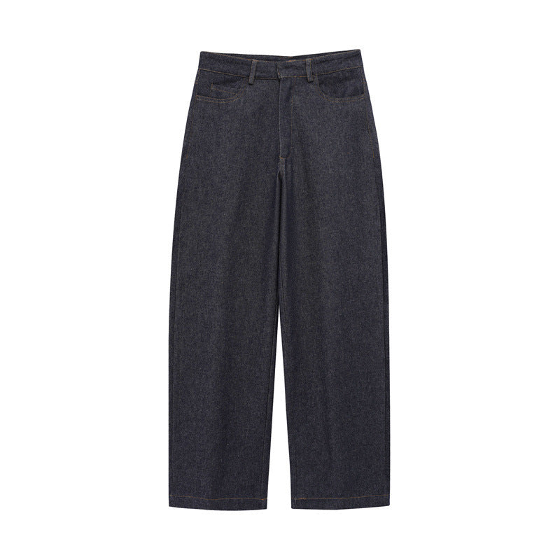 Axelfria Byxor Dam i Satin – Elegant Street Style, Långa Byxor för Fritid och Fest 3