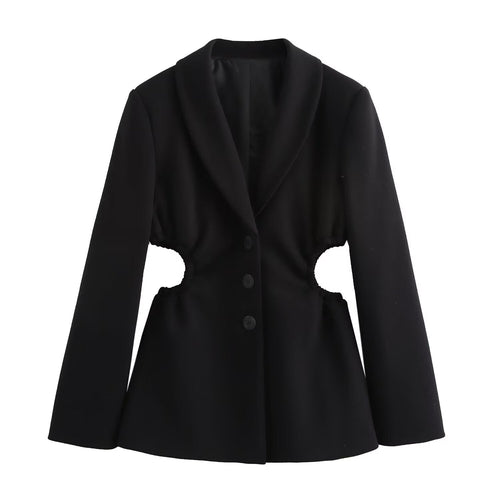 Kvinnors Blazer Modern Design Tyg 1
