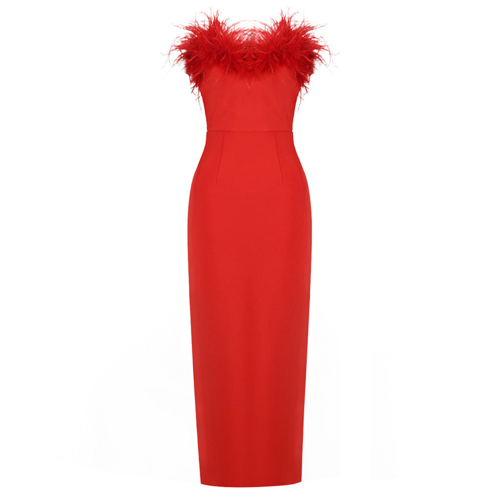 Variant image for Damklänning Bodycon med Penna Kjol Polyester Elastan-13