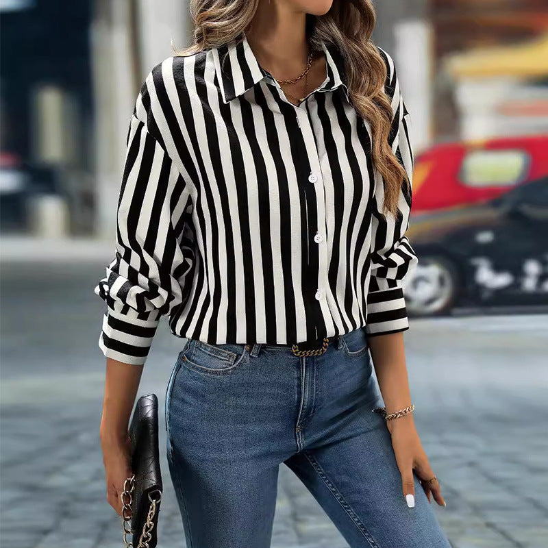 Lång Kofta Dam Långärmad Urban Stil Polyester-2