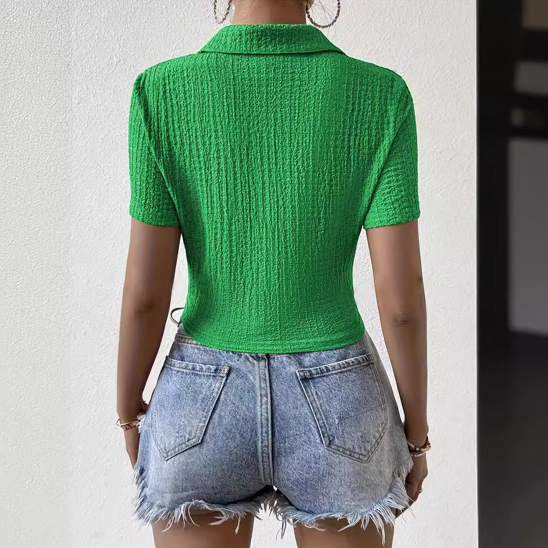 Herr T-shirt Slim Fit Andningsbart Bomull 3