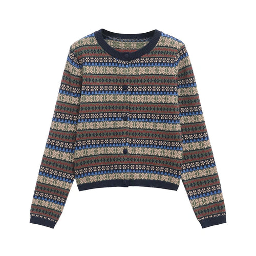 Damkofta Knappbar Design Mjukt Andningsbart Tyg-1