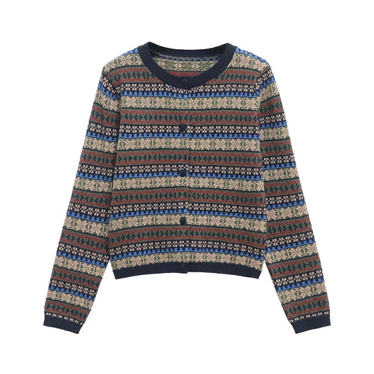 Damkofta Knappbar Design Mjukt Andningsbart Tyg-1