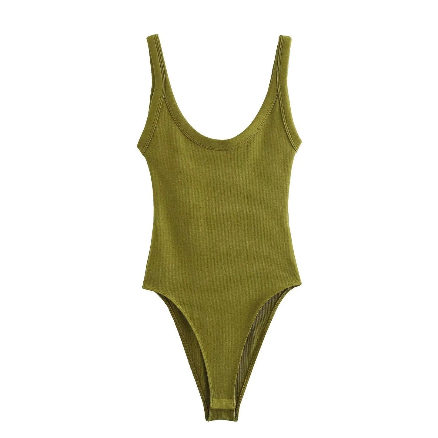 Baddräkt Dam Sportig Design Snabbtorkande Tyg-3