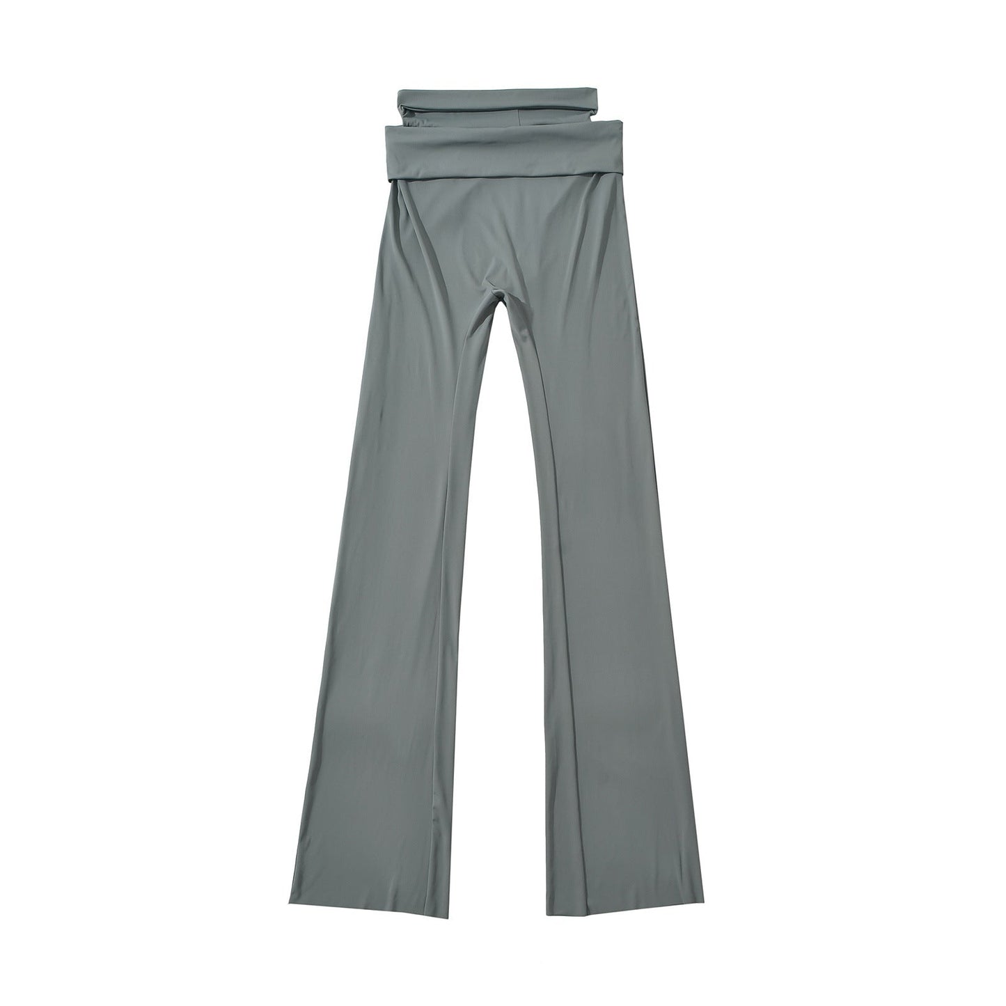 Hög Midja Dam Leggings i Andningsbart Tyg – Elegant Snitt för Komfort och Stil 1