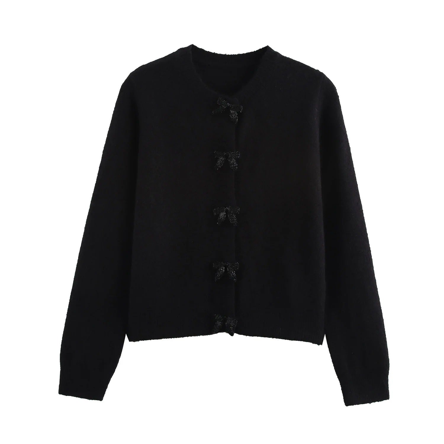 Kvinnors Cardigan Elegant Mjuk Material 1