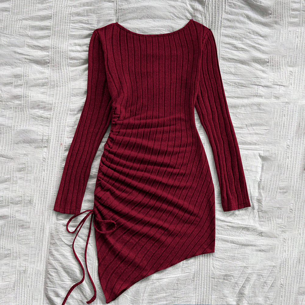 Kvinnors Svart Minikjol Bodycon Polyester Elastan-5