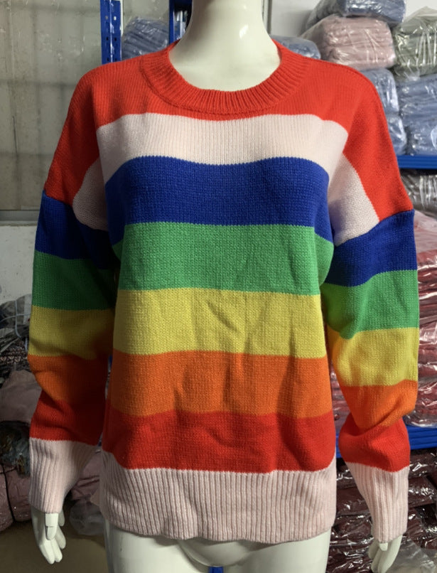 Variant image for Dam Långärmad Topp Färgblockering Polyester-6