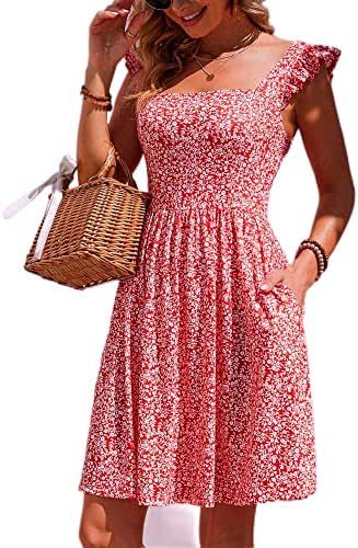 Variant image for Dam A-linje Klänning Blommig Lätt Tyg-2