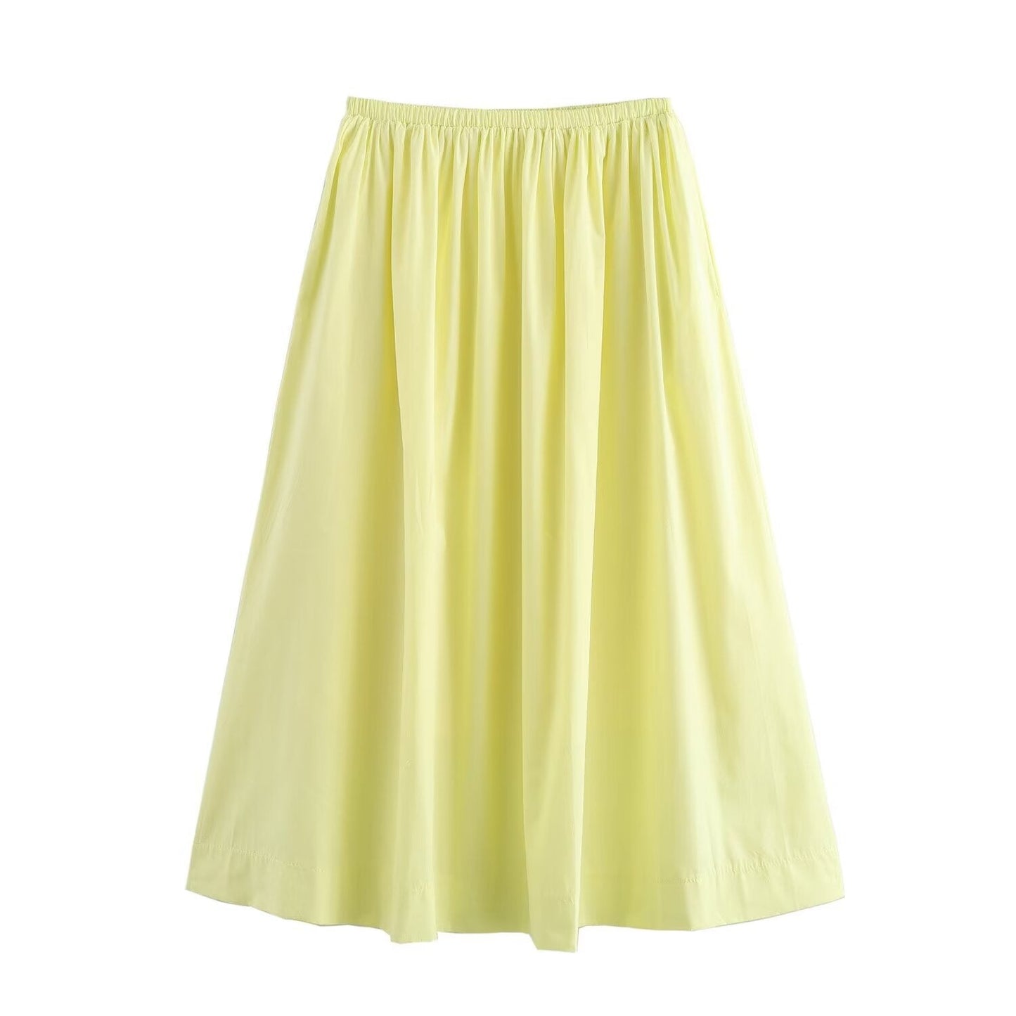 Variant image for Dam Midi Kjol A-linjeformad Polyester-5