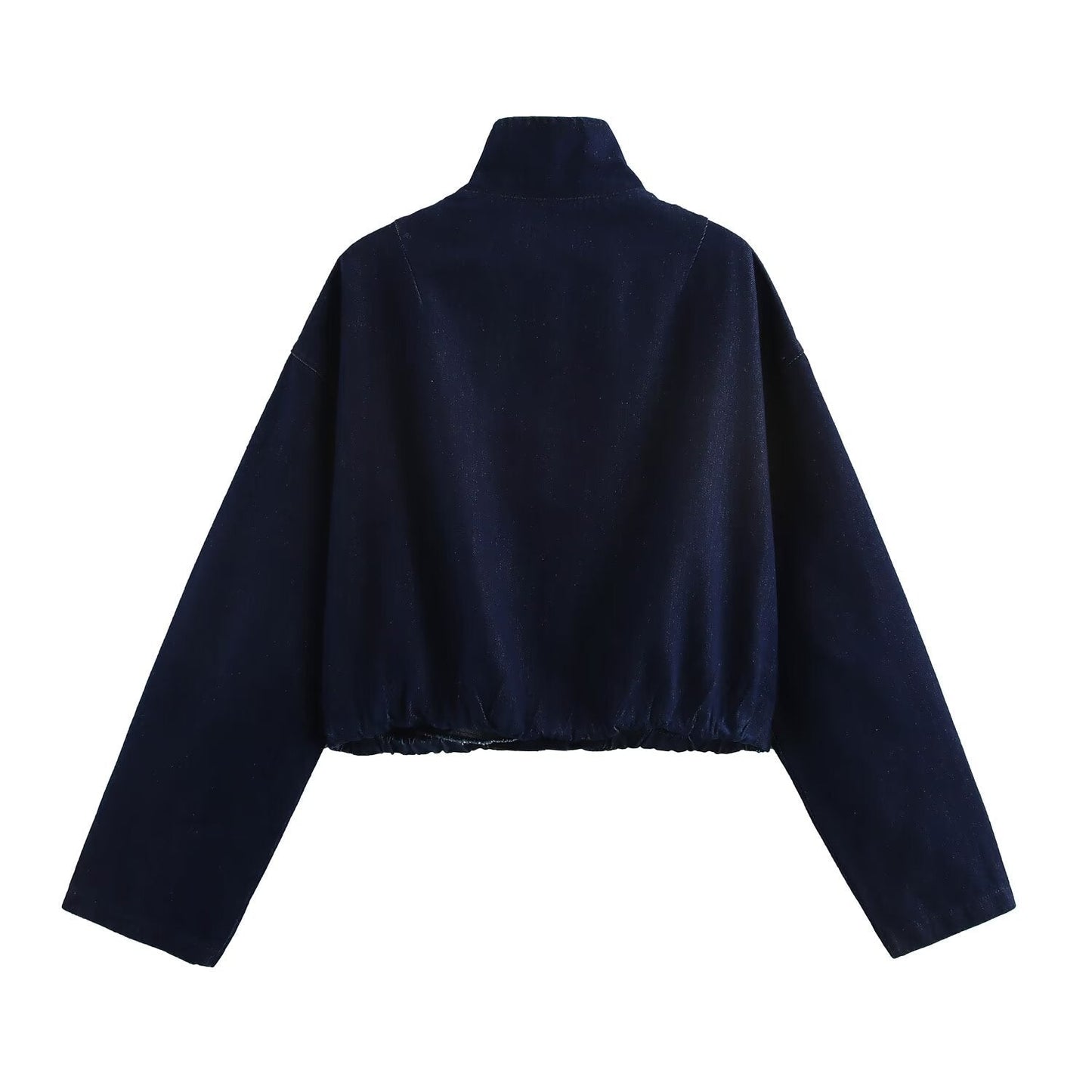 Dam Denimjacka Set Randig Denim-4