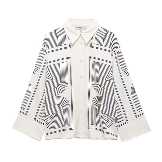 Dam T-shirt och Byxor Set Elegant Polyester-1