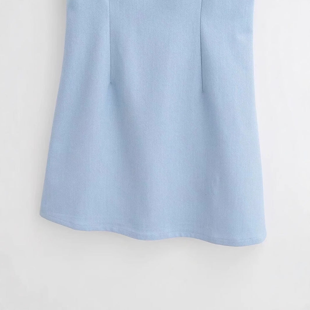 Svart Maxiklänning Dam med Ruffle Design och Justerbara Remmar - Andningsbart Material för Sommaren 4