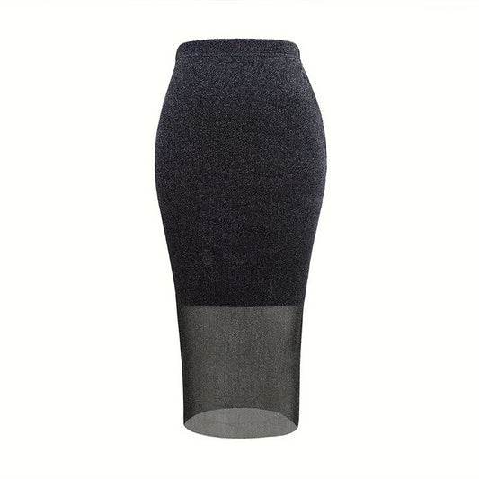 Transparent NĂ€t Kjol Dam â Mjuk Stretchig Design för Komfort och Stil, Passar S-XL 1
