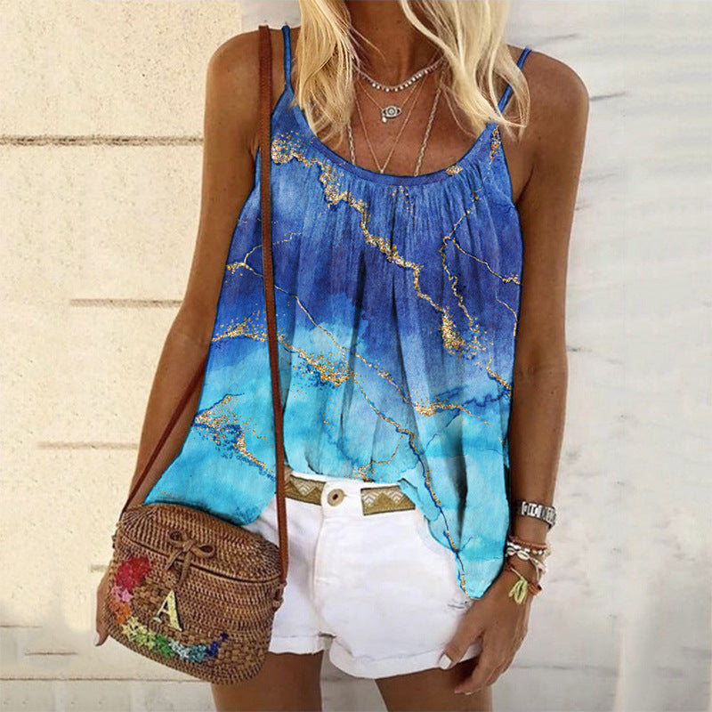 Variant image for Dam T-shirt Löst Snitt 100% Bomull Sommartröja-11