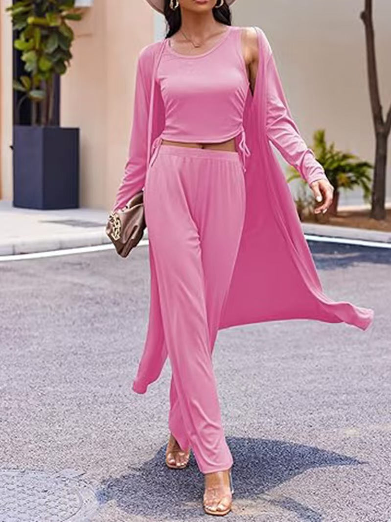 Variant image for Matchande Set Dam Väst och Långa Byxor Polyester Spandex-11