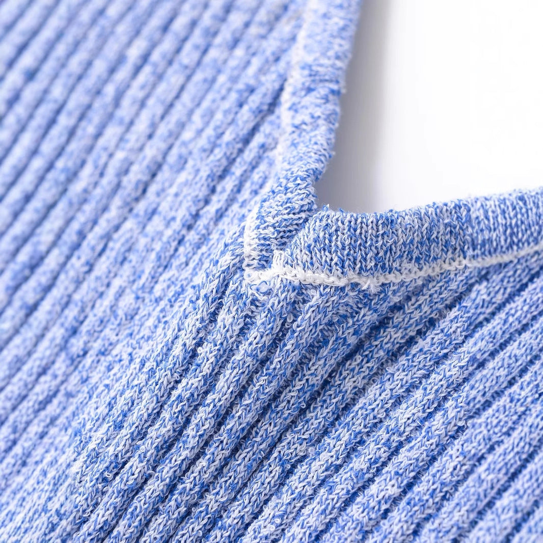 Damklänning V-hals Figurvänlig Elegant i Elastiskt Tyg 4