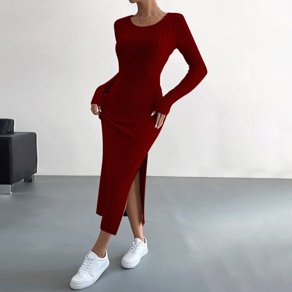 Variant image for Dam Bodycon Kjol Hög Midja Polyester Midi Design-5