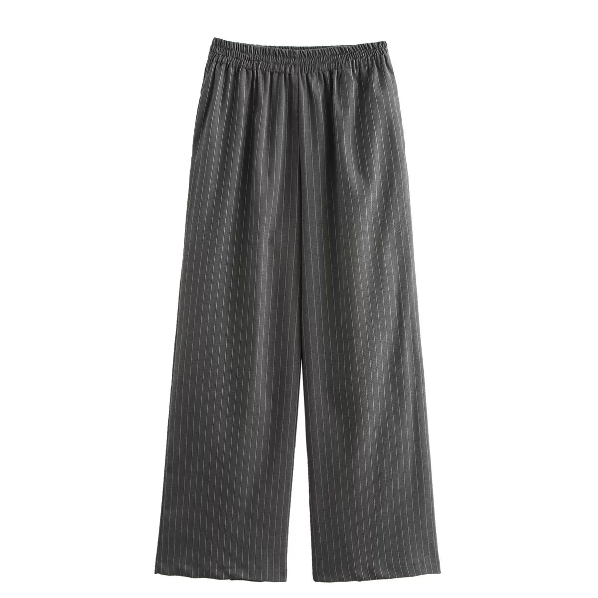 Dam Byxor Set Ärmlös Patchwork Polyester med Elastisk Midja 6