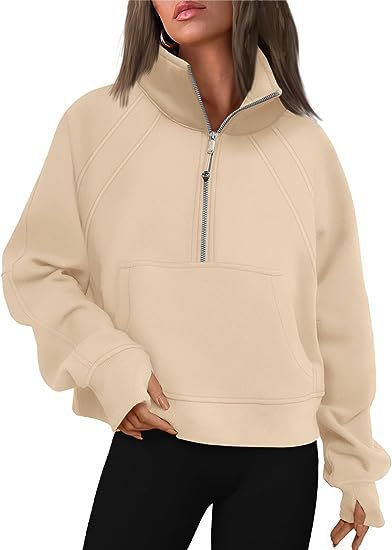 Variant image for Fleecetröja Dam Kort Ståkrage Slim Fit Polyester-16