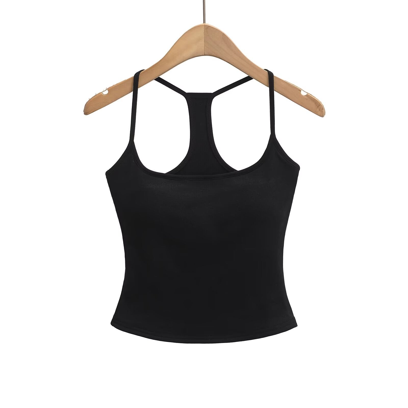 Variant image for Kvinnors Sporttopp Racerback Andningsbar Bomullsmix-9