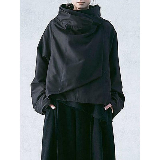 Dam LÄng Vinterjacka Klassisk Polyester-1