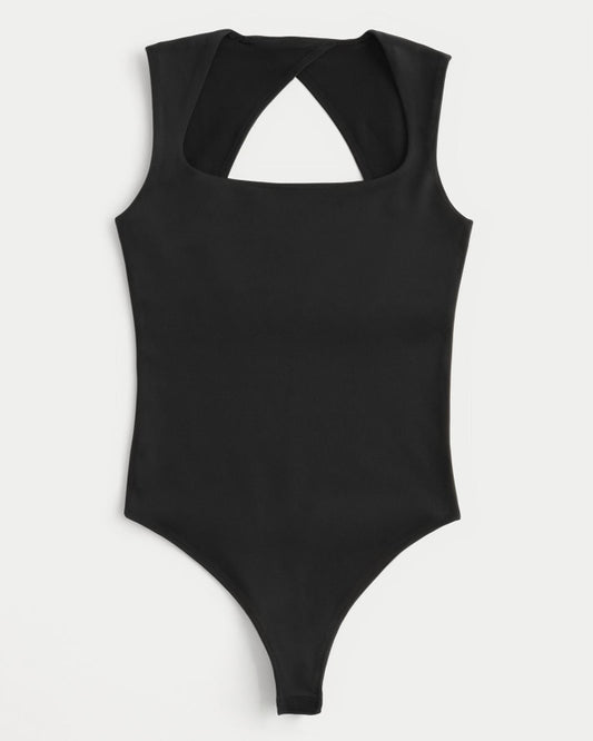Dam Yogabyxor Elastiska Trekvartsbyxor i Mjuk Polyester-1