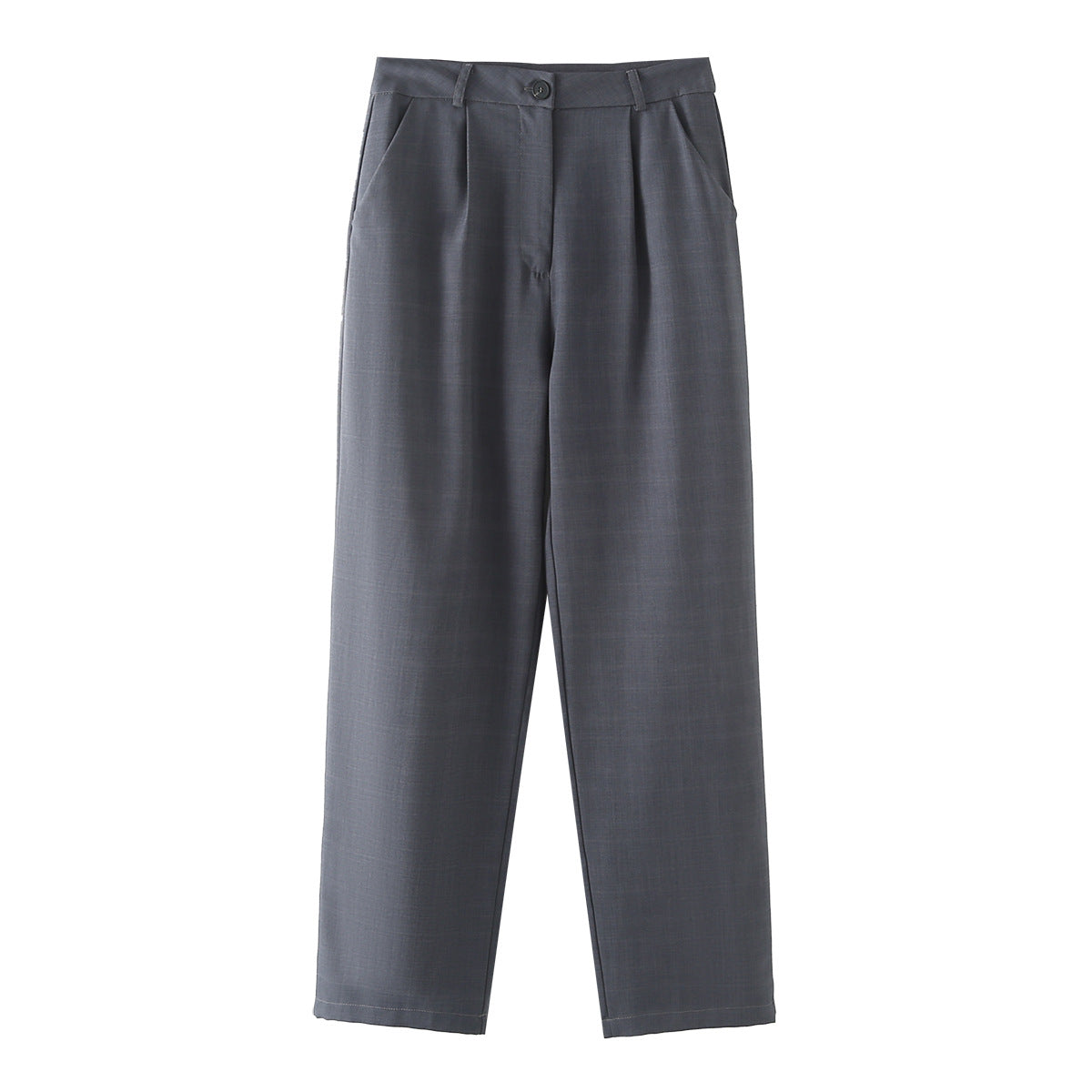 Damkostym Ärmlös Polyester Modern Med Raka Byxor-4