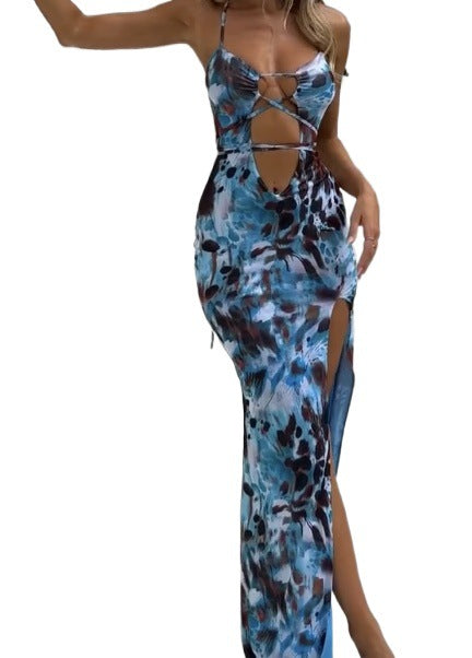 Dam Set Strapless Topp Lång Pennkjol Polyester-5