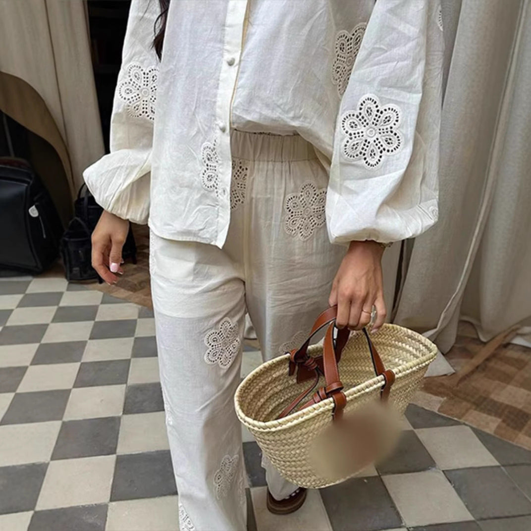 Dam Klänning Spetsskjorta Hög Midja Elastisk Midi-Rock-5