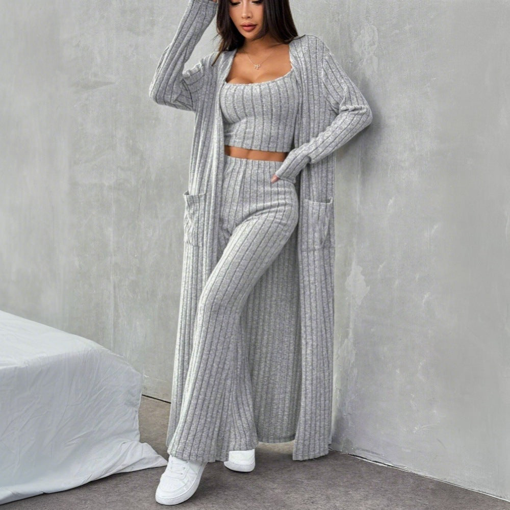 Variant image for Dam Tre-delad Set Casual Polyester Slim Fit-1