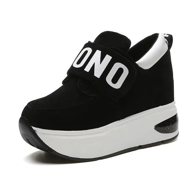 Variant image for Kvinnors Sneakers Kardborrfäste Modern Platå Högkvalitativt Material-7