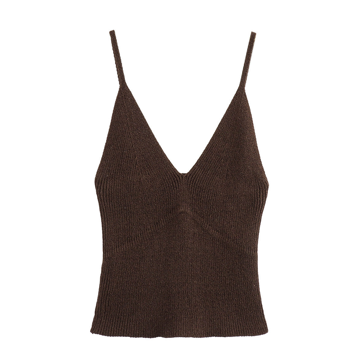 Variant image for Dam Camisole V-ringning Figurnära Bomull-7