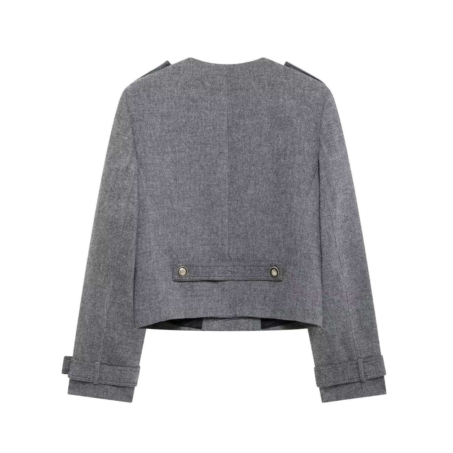 Dam Rock Set Långärmad Kappa Plisserad Kjol Högkvalitativt Material-3