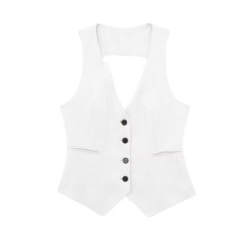 Variant image for Herr Fritidsuppsättning Sommarkläder Linne Västrock och Långa Byxor-21