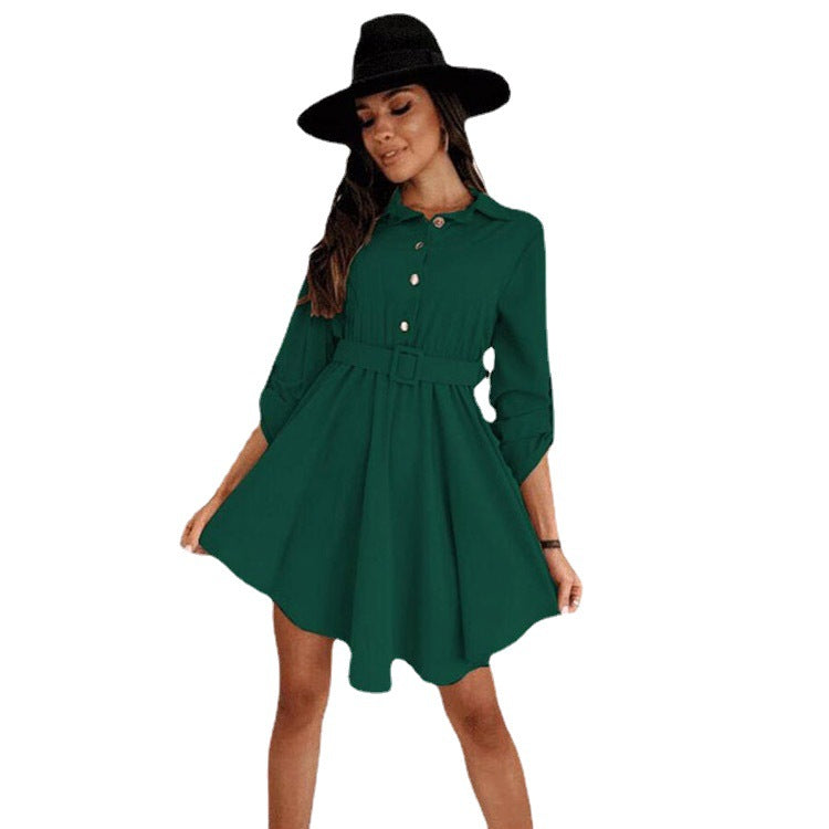 Dam Midi Klänning Asymmetrisk Mjölksilke Elegant-5