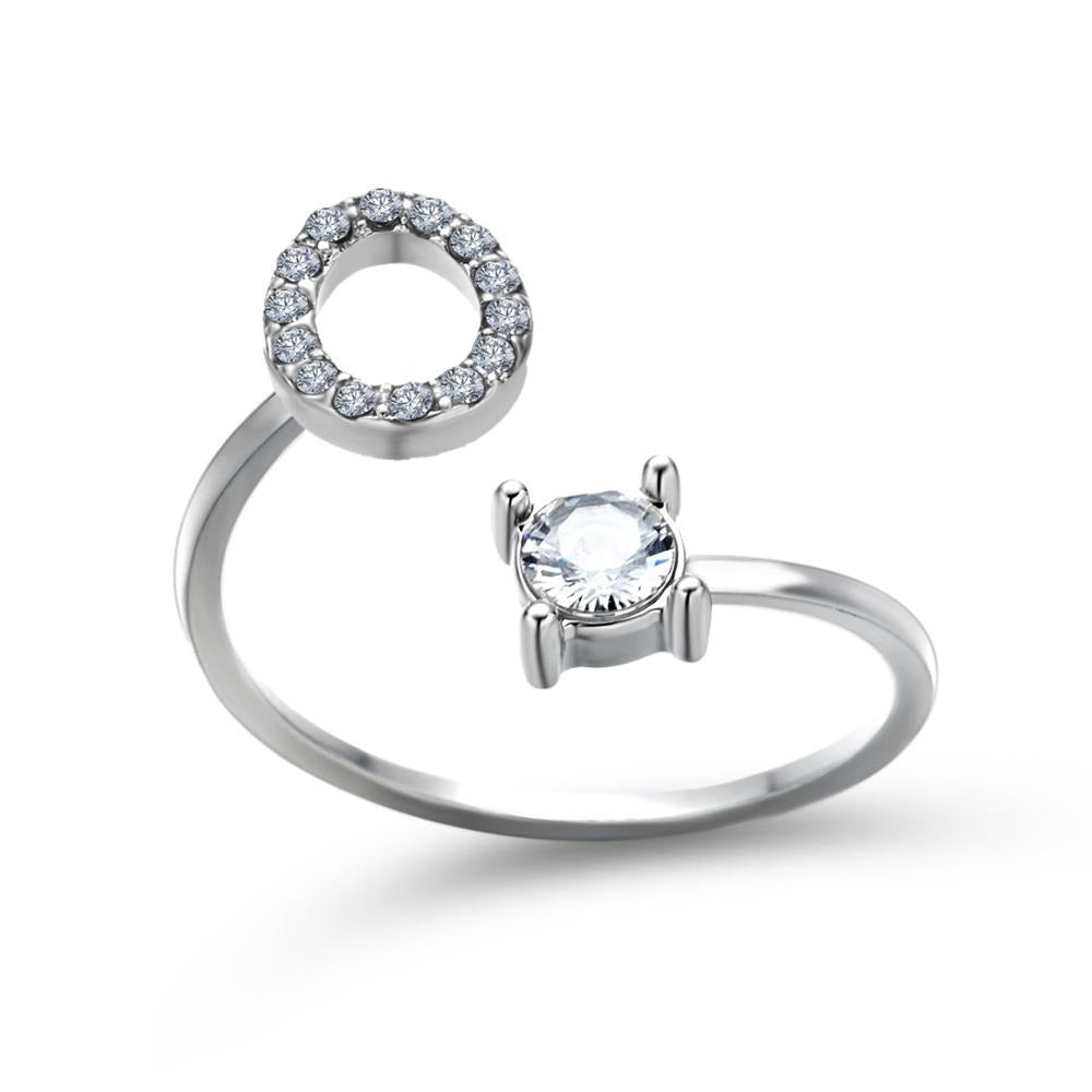 Variant image for Anpassningsbar Ring med Bokstäver i Metall för Män och Kvinnor-30